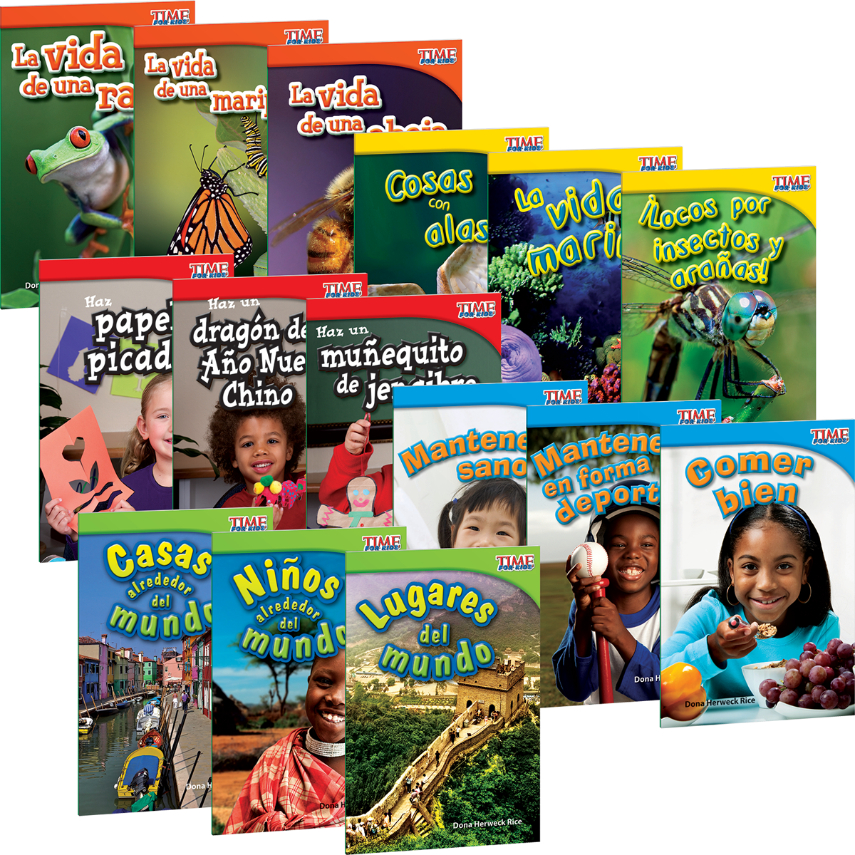 TIME FOR KIDS® Nonfiction Readers: Upper Emergent Add-on Pack (Spanish)