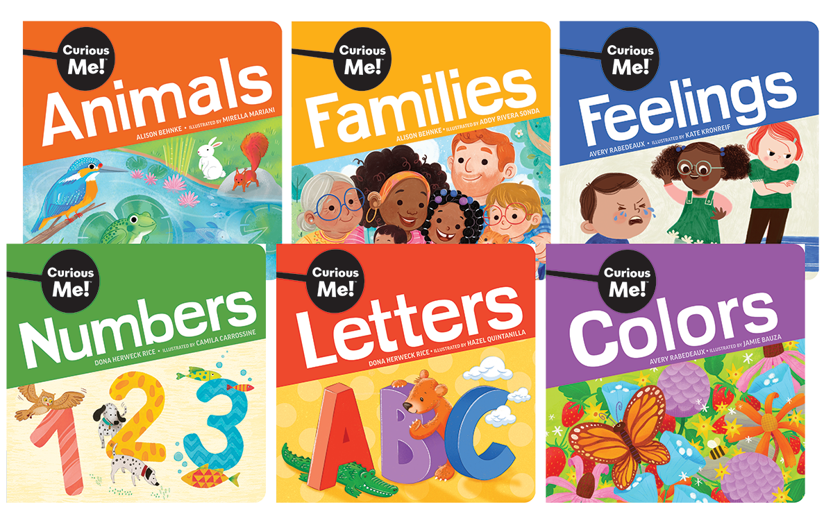 Curious Me!® Board Book Series 6-Book Set