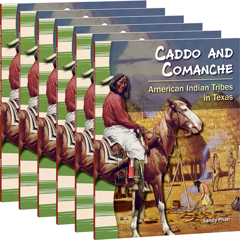 Caddo and Comanche: American Indian Tribes in Texas 6-Pack