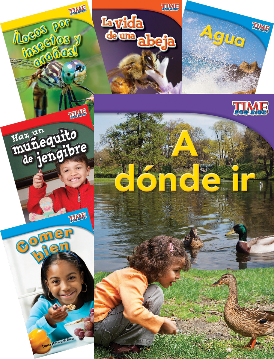 TIME FOR KIDS® Informational Text Grade 1 Spanish Readers Set 3 10-Book Set