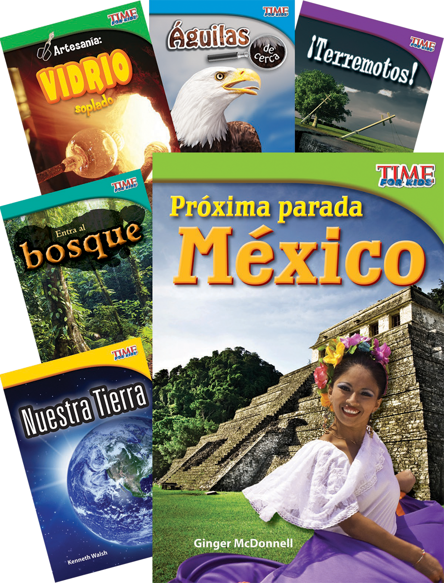 TIME FOR KIDS® Informational Text Grade 2 Spanish Readers Set 1 10-Book Set