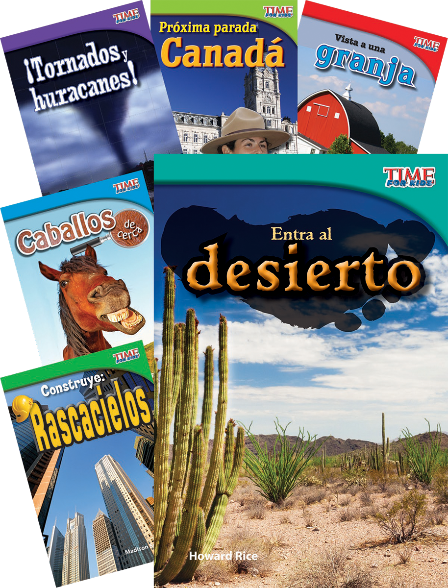 TIME FOR KIDS® Informational Text Grade 2 Spanish Readers Set 2 10-Book Set