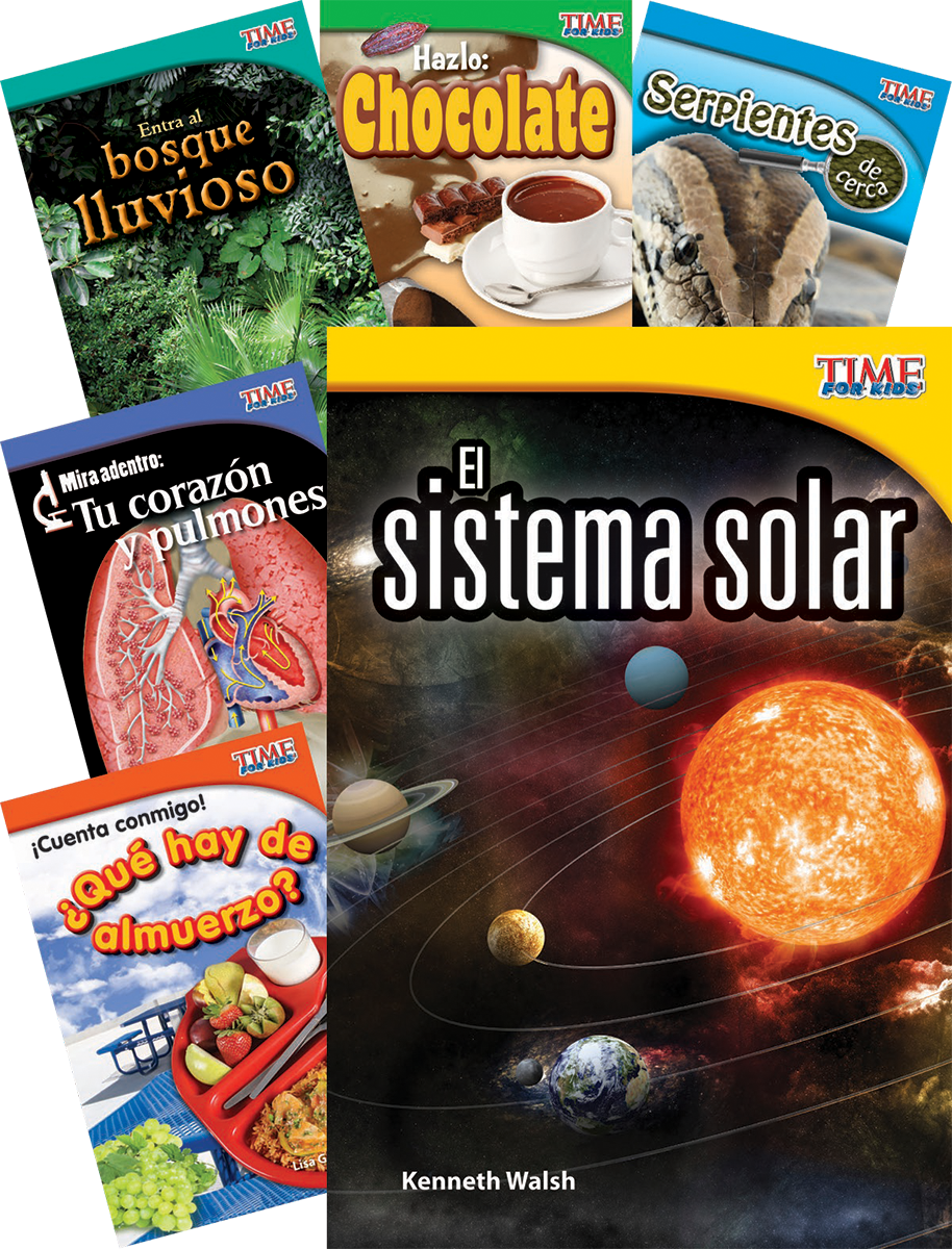 TIME FOR KIDS® Informational Text Grade 2 Spanish Readers Set 3 10-Book Set