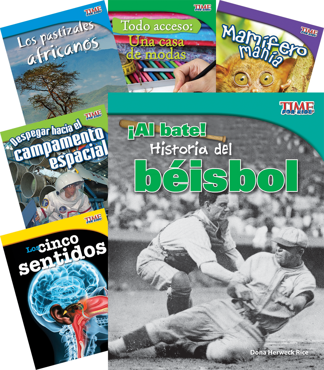 TIME FOR KIDS® Informational Text Grade 3 Spanish Readers Set 1 10-Book Set