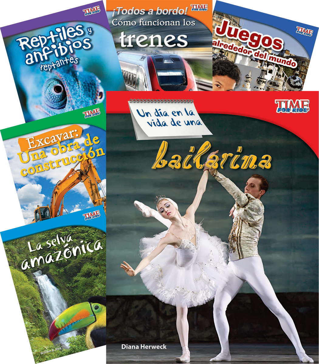 TIME FOR KIDS® Informational Text Grade 3 Spanish Readers Set 2 10-Book Set