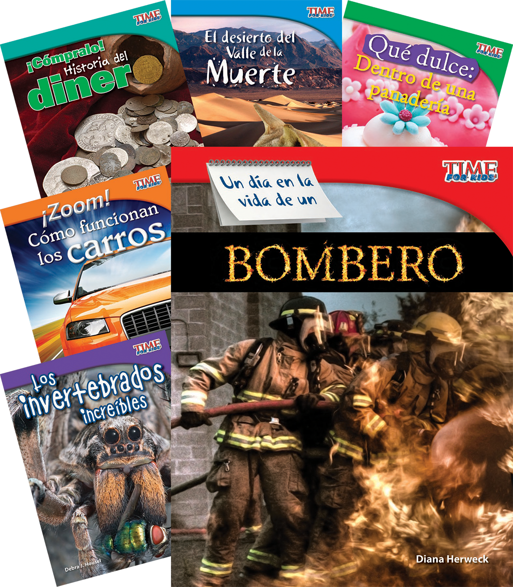 TIME FOR KIDS® Informational Text Grade 3 Spanish Readers Set 3 10-Book Set