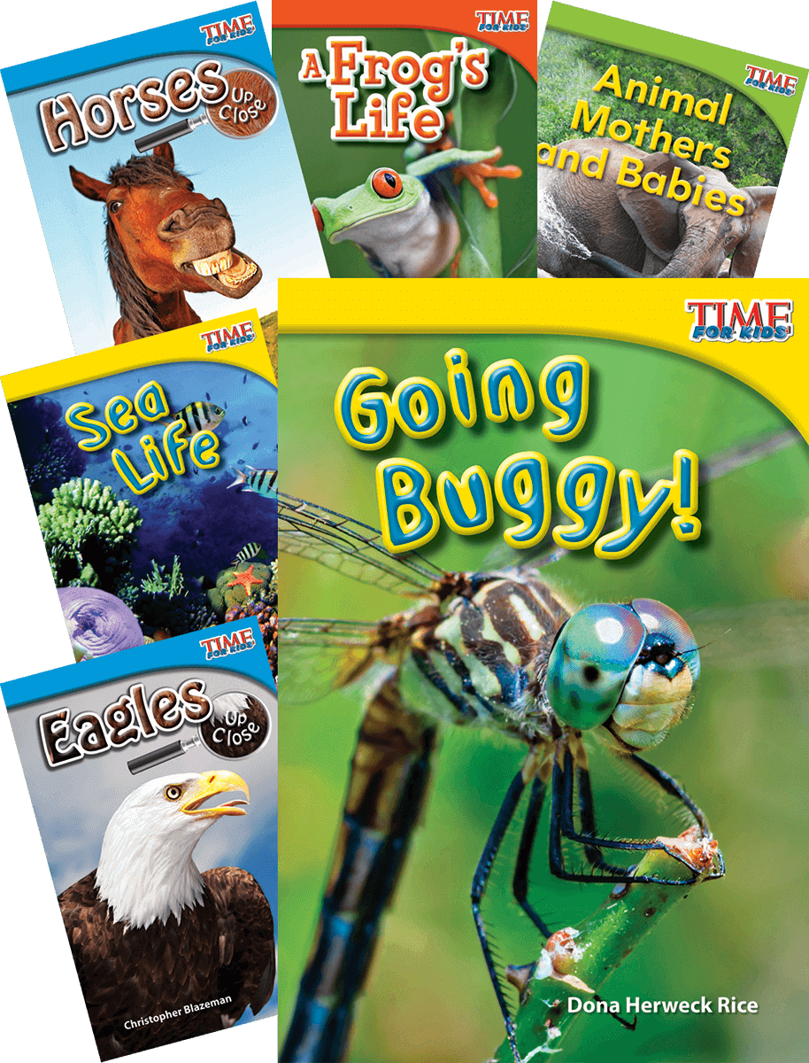 Animals and Insects 11-Book Set, Grade 1-2