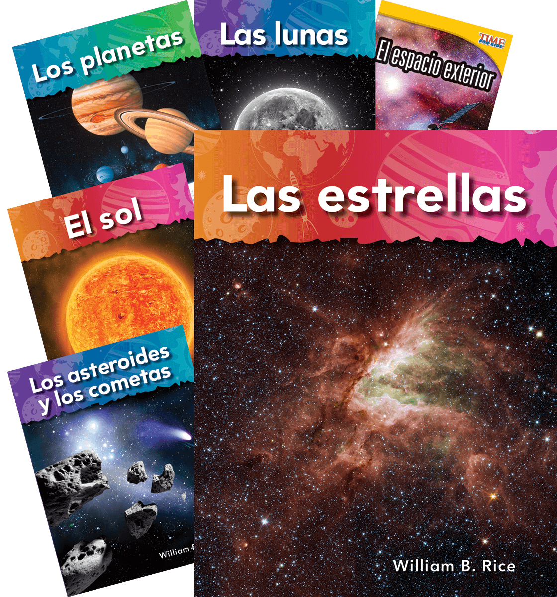 The Solar System 8-book Set Spanish, Grades 1-2