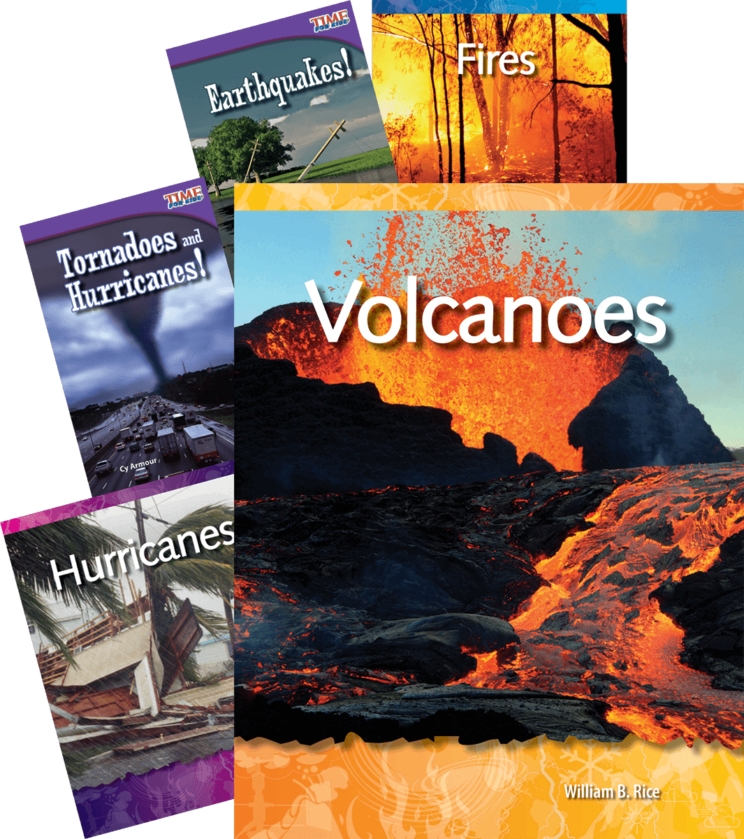 Natural Disasters Set: Grades 1-2, 5-Book Set