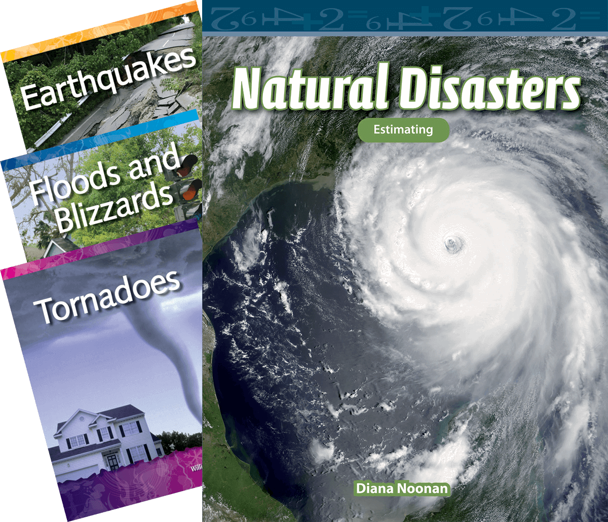Natural Disasters Set: Grades 3-5, 4-Book Set