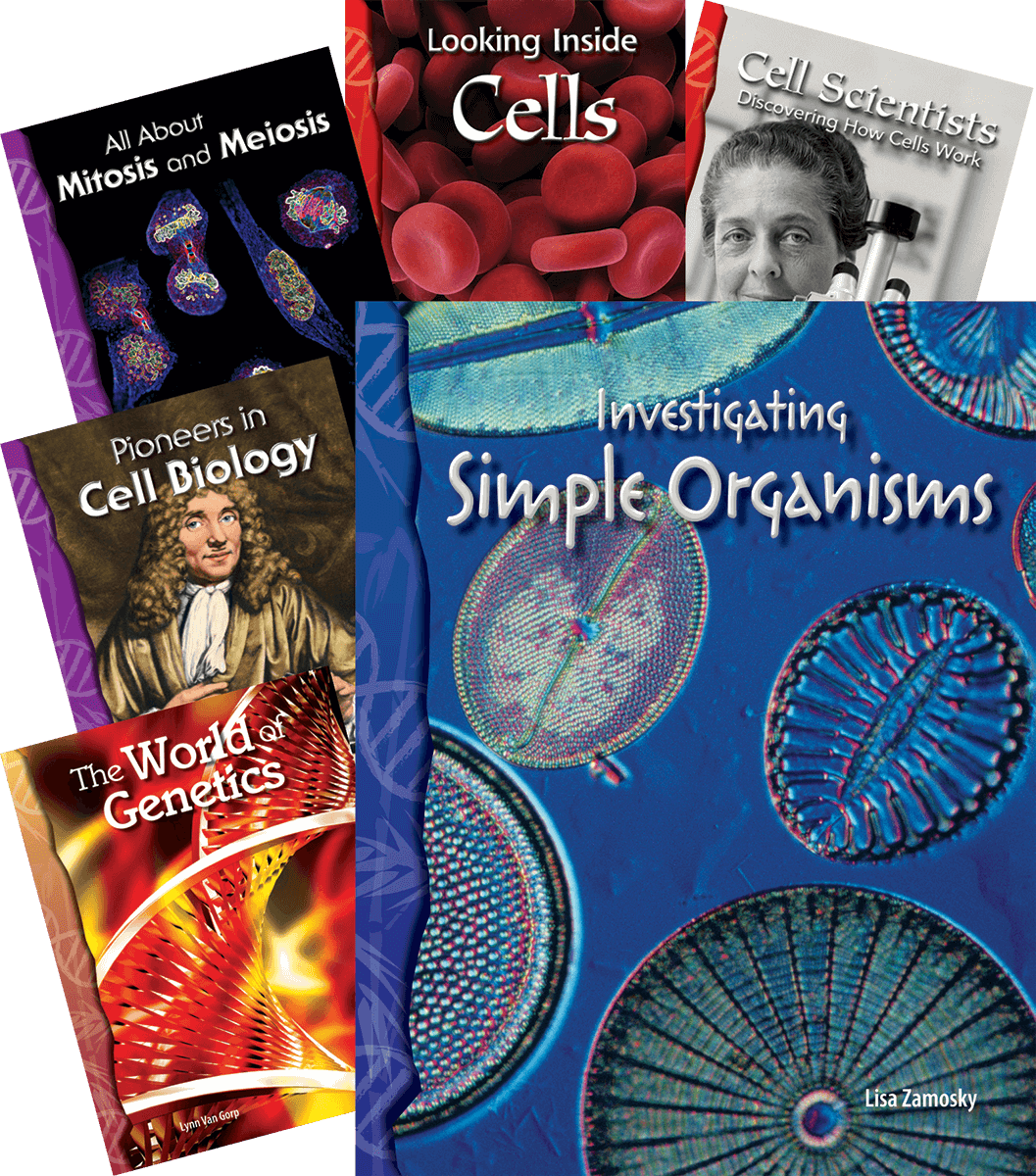 Cellular Biology 6-Book Set, Grades 6-8