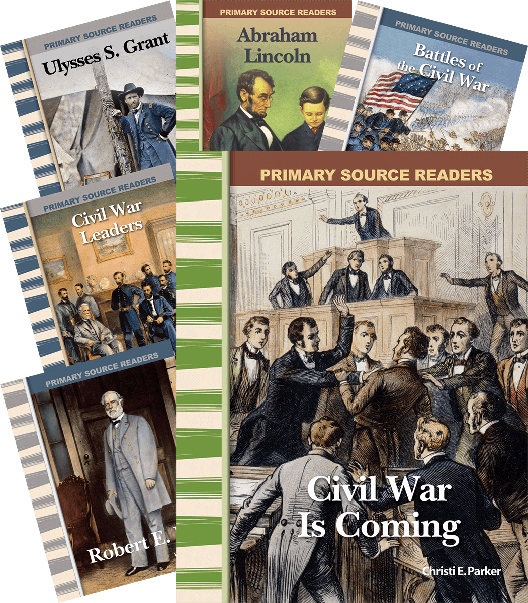 Slavery and the Civil War 6-Book Set, Grades 4-6