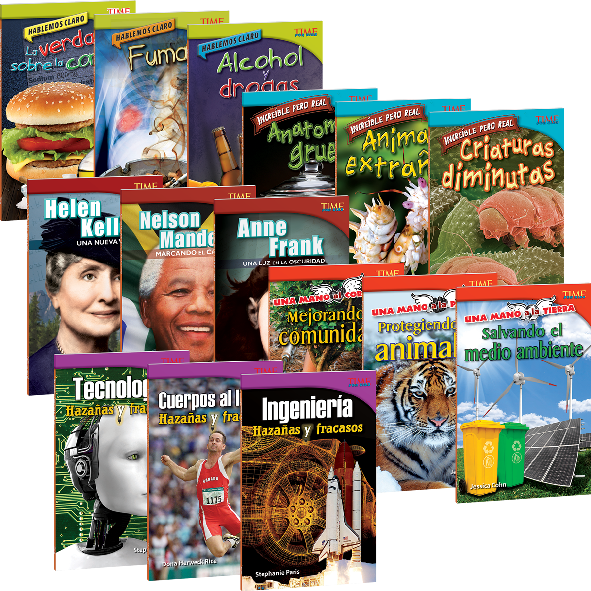 TIME FOR KIDS® Nonfiction Readers: Advanced Plus Add-on Pack (Spanish)