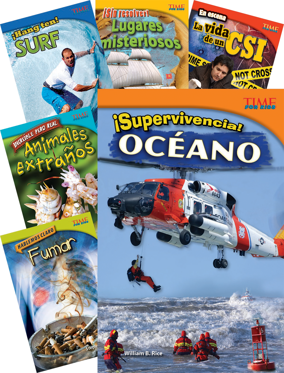TIME FOR KIDS® Informational Text Grade 4 Spanish Readers Set 2 10-Book Set