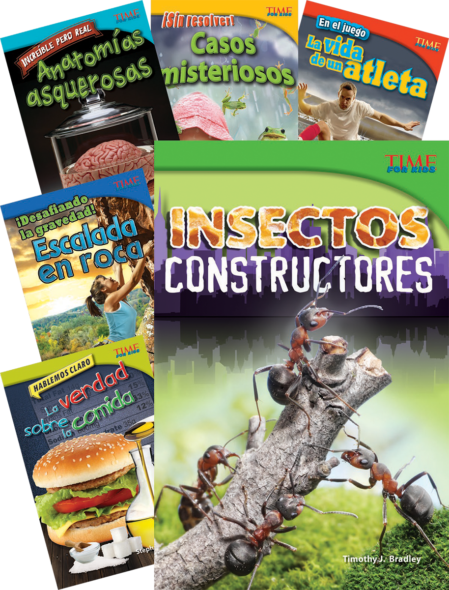 TIME FOR KIDS® Informational Text Grade 4 Spanish Readers Set 1 10-Book Set