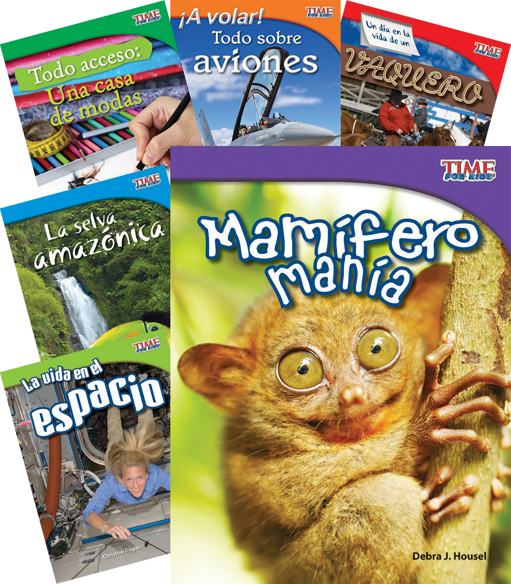 TIME FOR KIDS® Informational Text Grade 3 Spanish Readers 30-Book Set