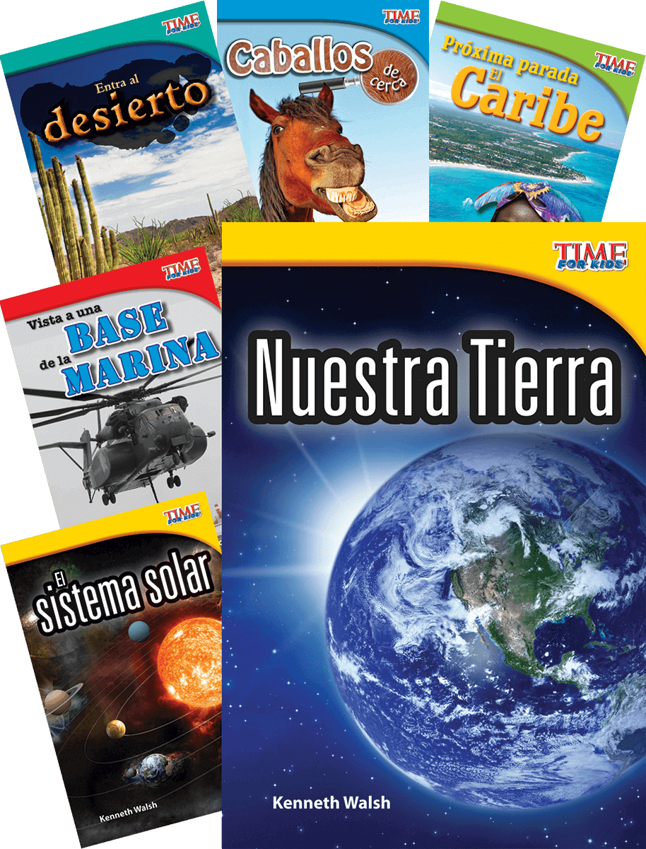 TIME FOR KIDS® Informational Text Grade 2 Spanish Readers 30-Book Set