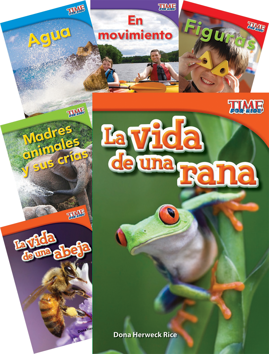 TIME FOR KIDS® Informational Text Grade 1 Spanish Readers 30-Book Set