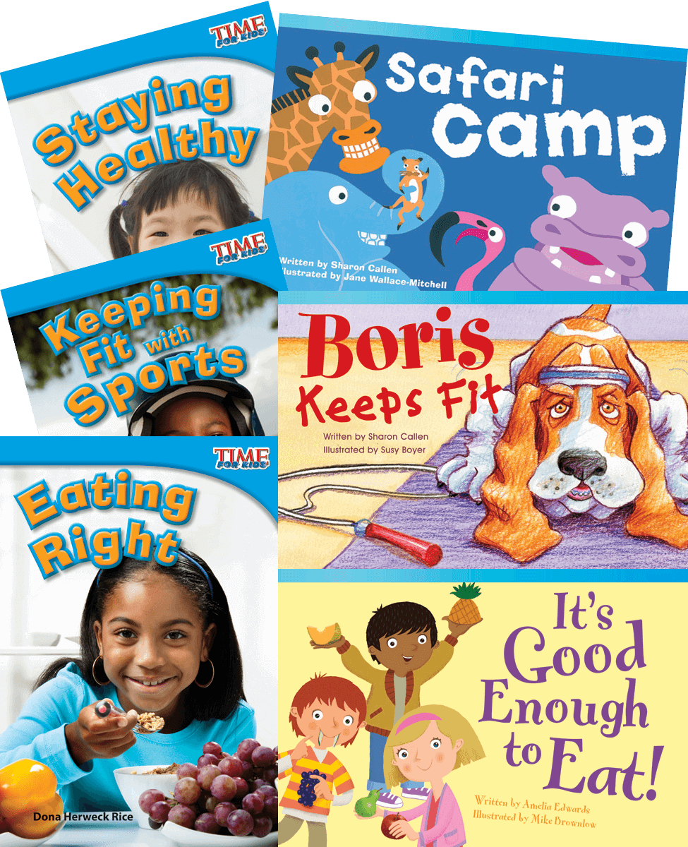 Healthy and Fit! 6-Book Set