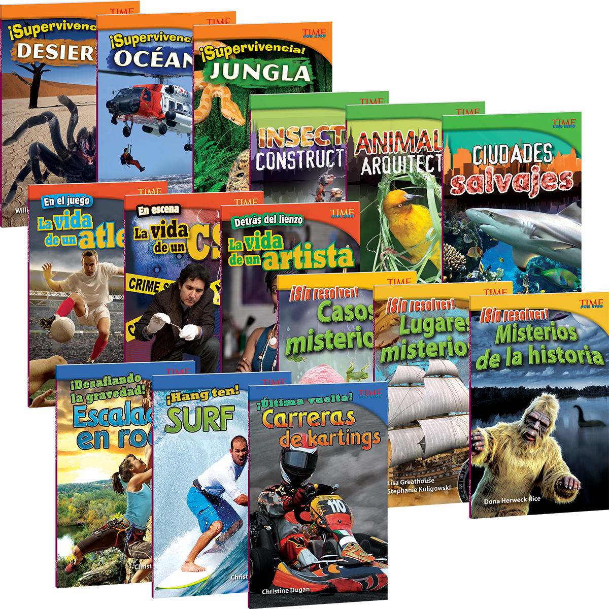 TIME FOR KIDS® Nonfiction Readers: Advanced Spanish 6-Pack Collection