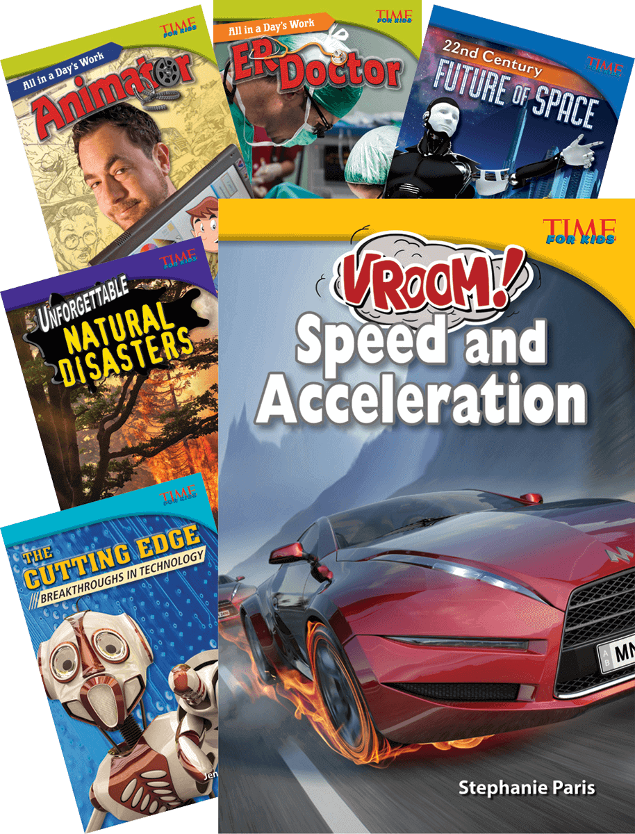 TIME FOR KIDS® Nonfiction Readers STEM Grade 5, 10-Book Set