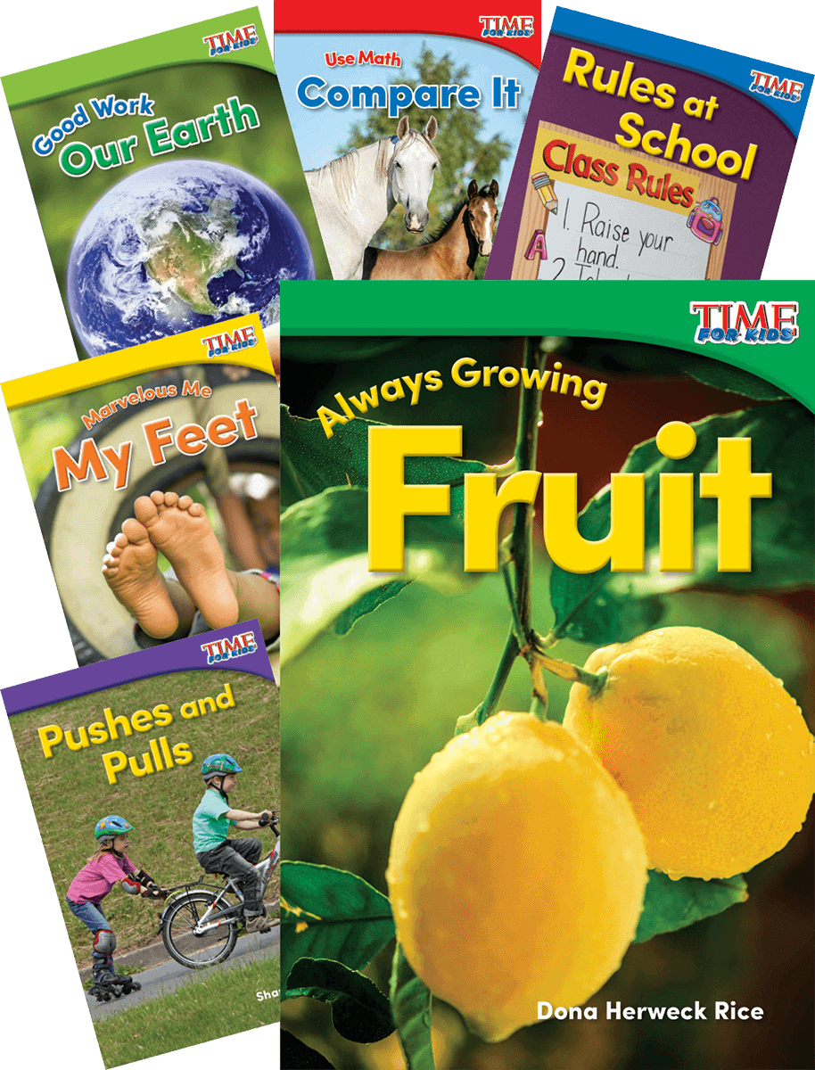 TIME FOR KIDS® Informational Text Grade K Readers Set 2 10-Book Set