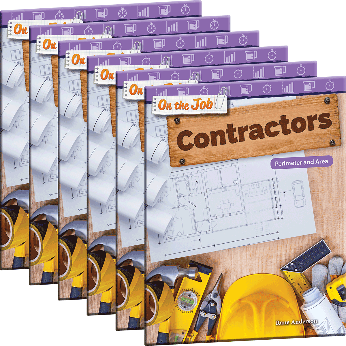On the Job: Contractors: Perimeter and Area 6-Pack