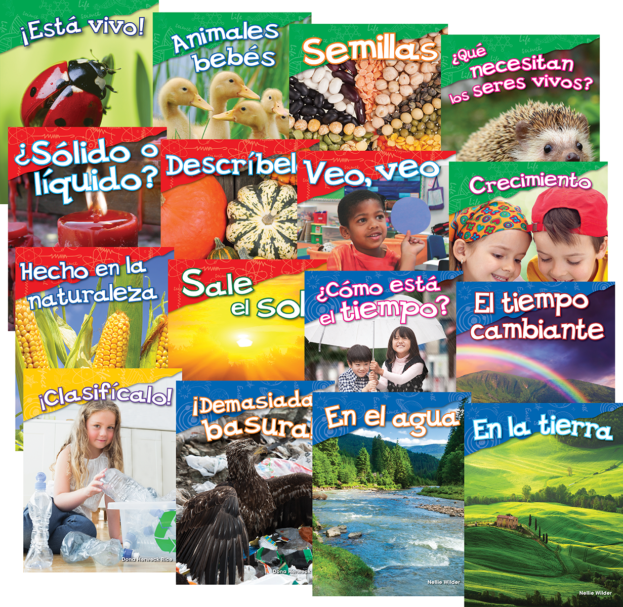 Science Readers: Content and Literacy: Kindergarten Add-on Pack (Spanish)