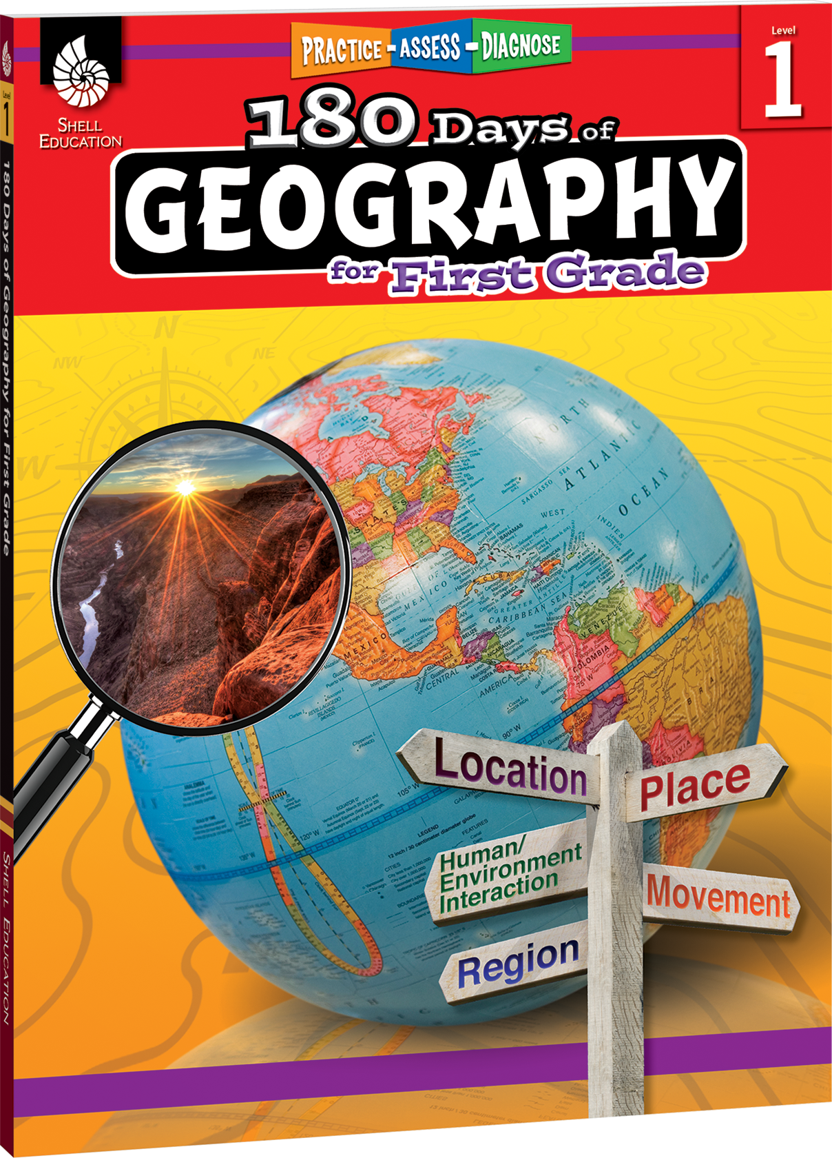 180 Days™: Geography for First Grade