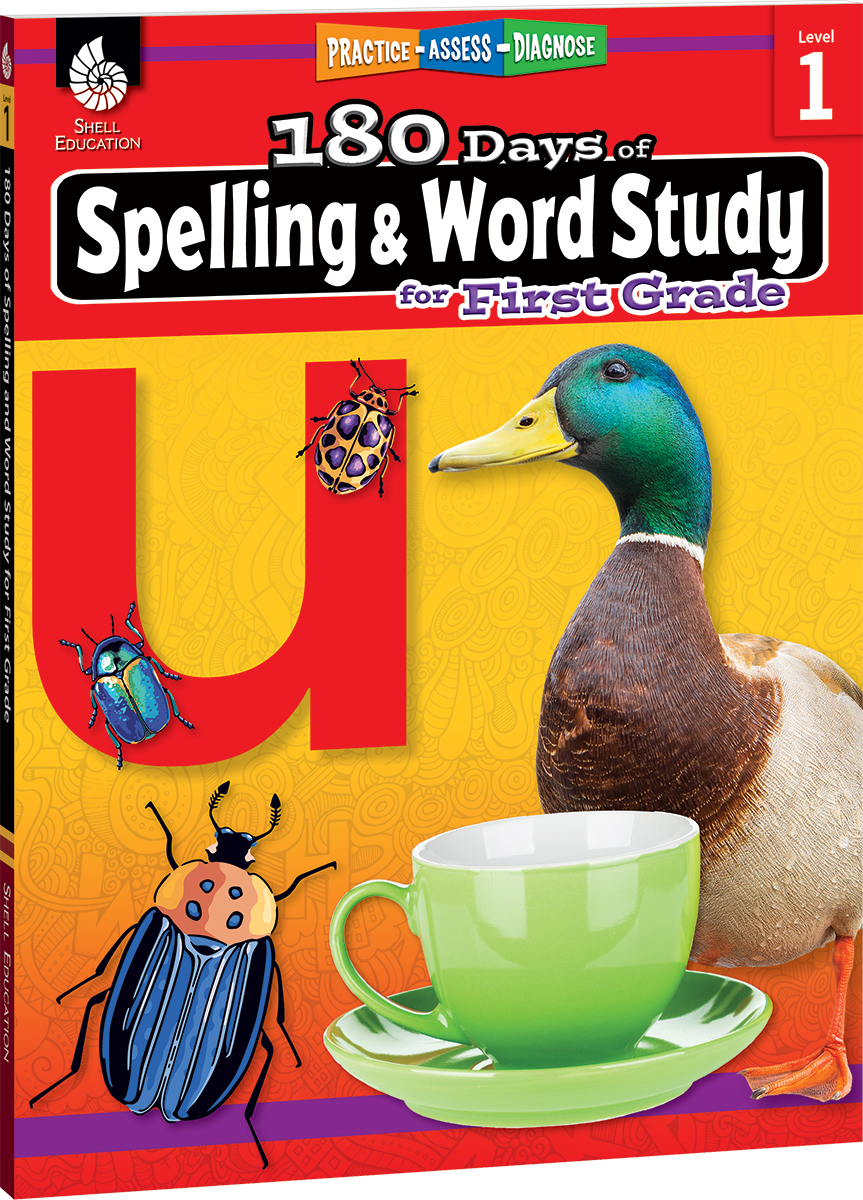180 Days™: Spelling and Word Study for First Grade