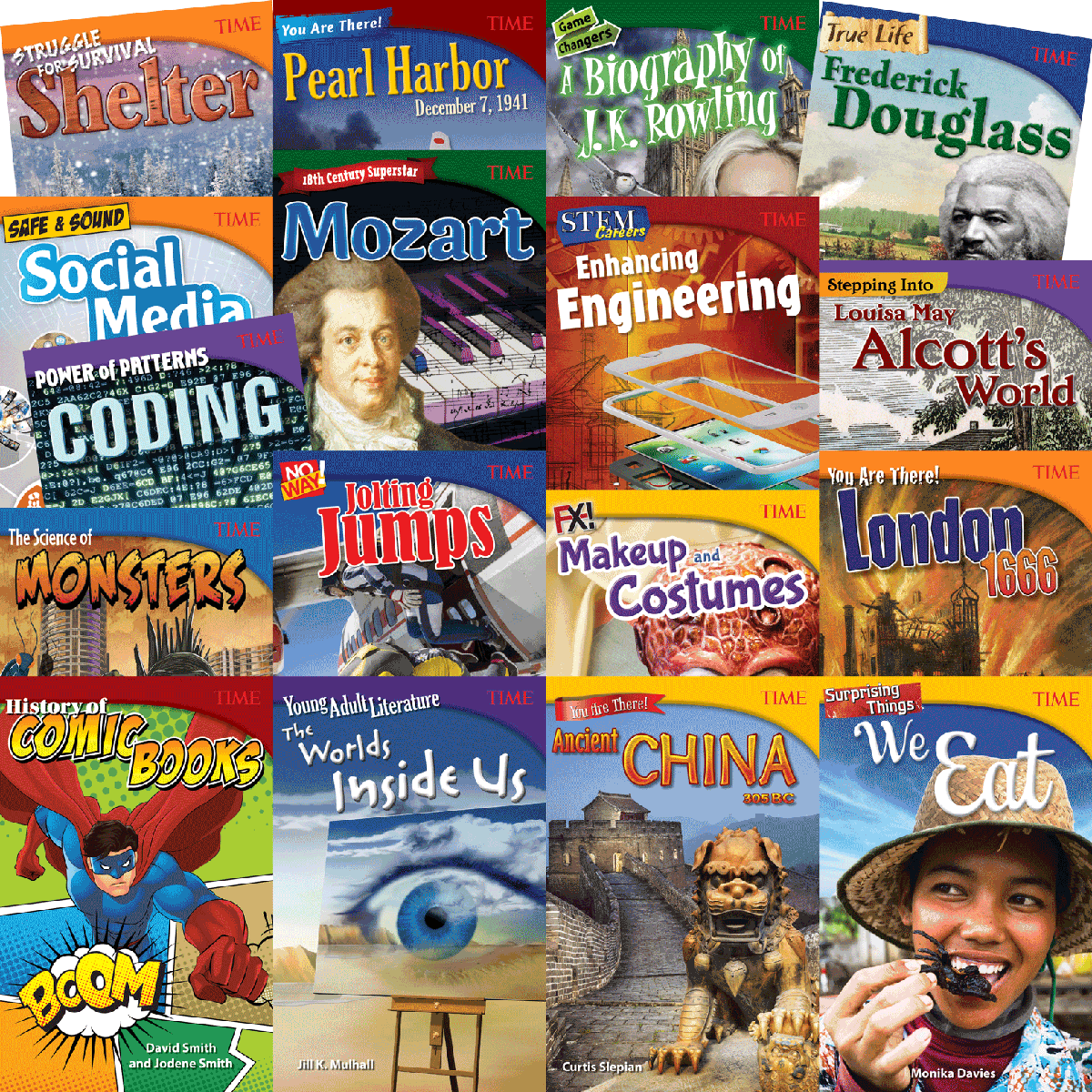 TIME Grades 6-8 Set 2, 17-Book Set