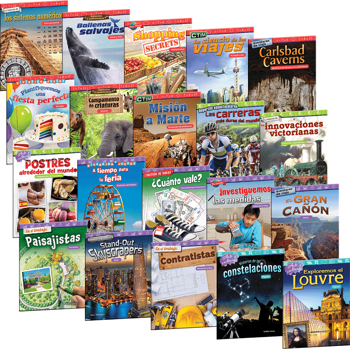Mathematics Readers 2nd Edition: Grade 3 Add-on Pack (Spanish Version)