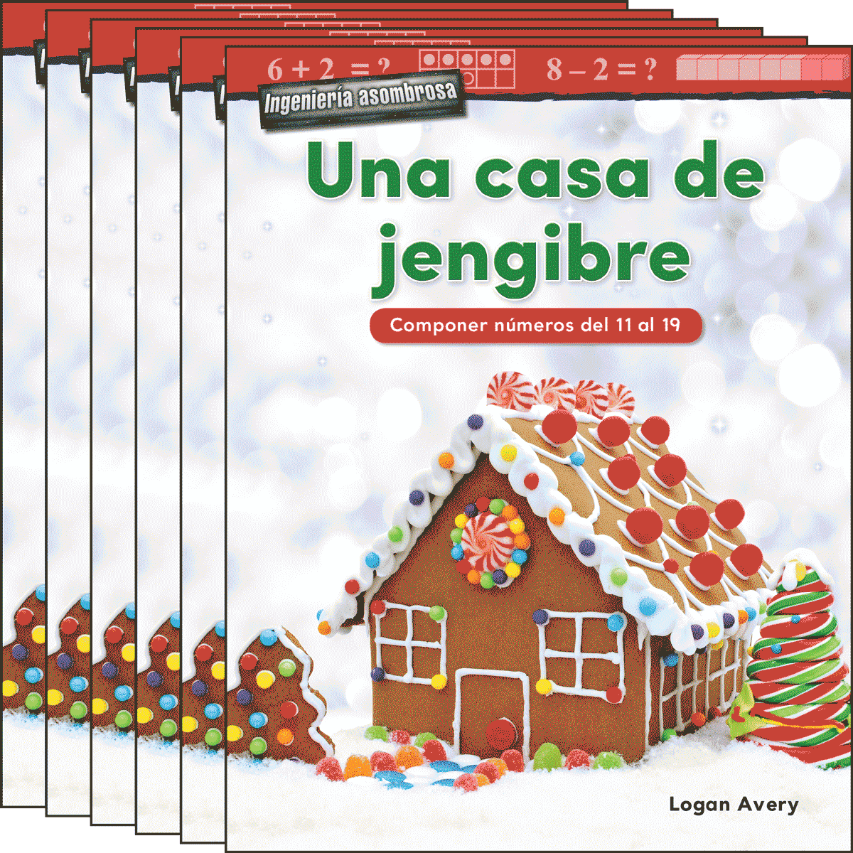Ingenieria asombrosa: Una casa de jengibre: Componer números del 11 al 19 6-Pack
