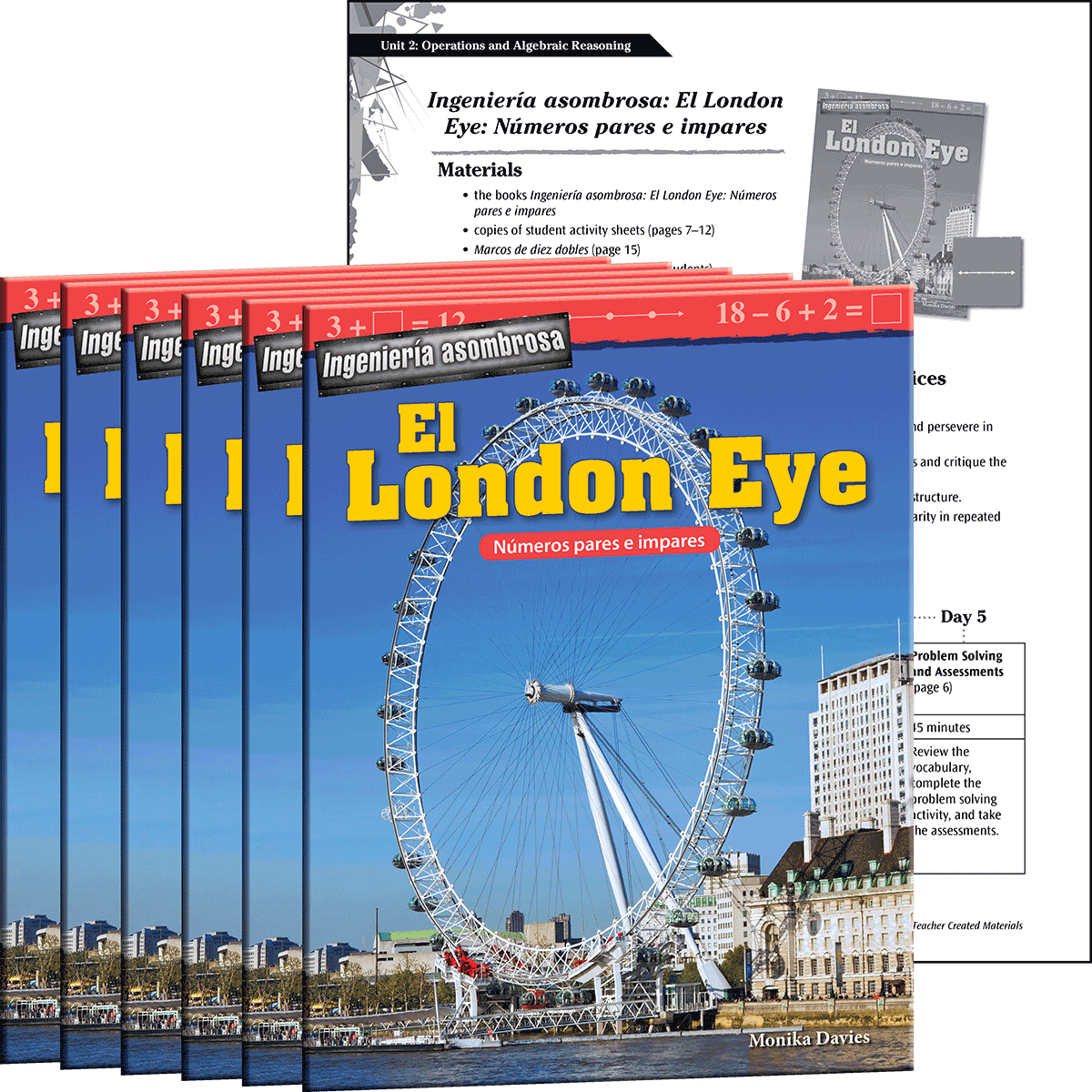 Ingeniería asombrosa: El London Eye: Números pares e impares 6-Pack