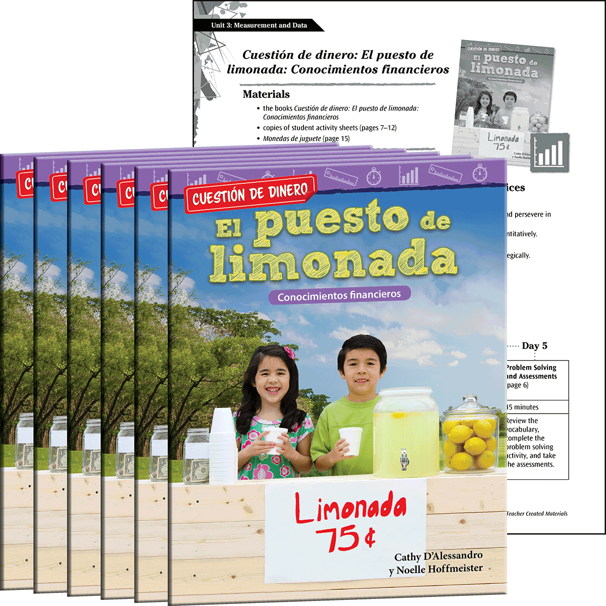 Cuestión de dinero: El puesto de limonada: Conocimientos financieros 6-Pack