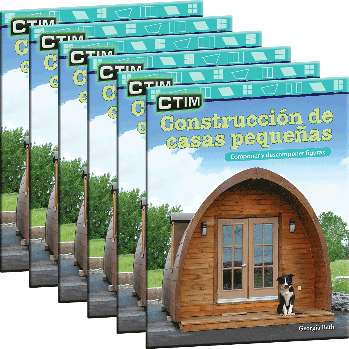 CTIM: Construcción de casas pequeñas: Componer y descomponer figuras 6-Pack