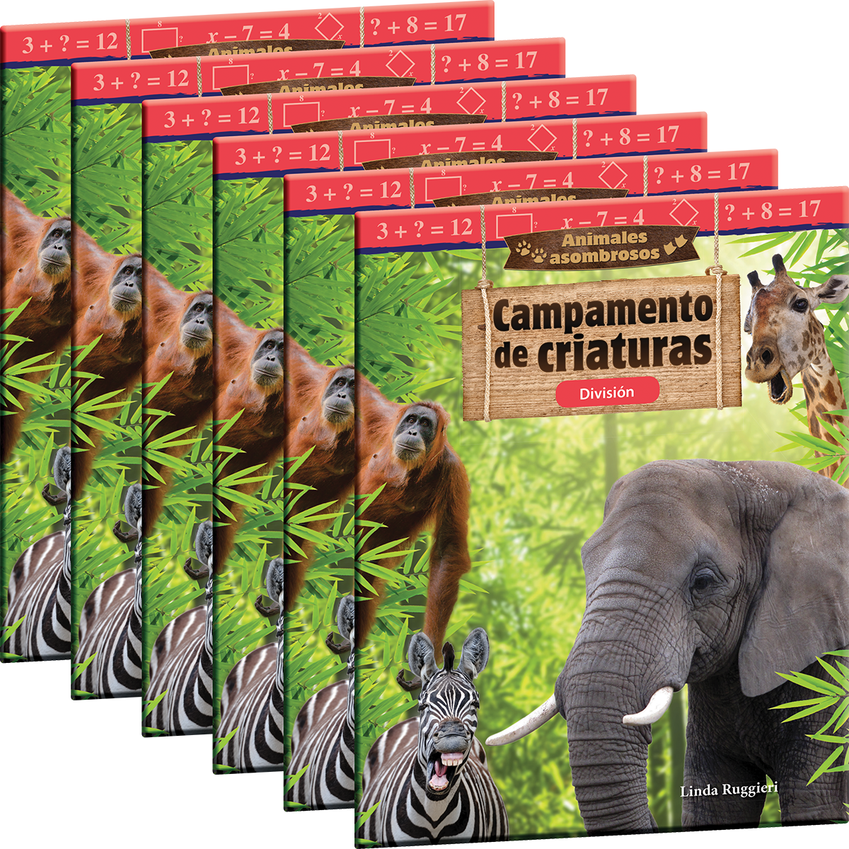 Animales asombrosos: Campamento de criaturas: División 6-Pack