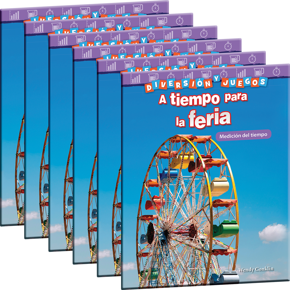Diversión y juegos: A tiempo para la feria: Medición del tiempo 6-Pack