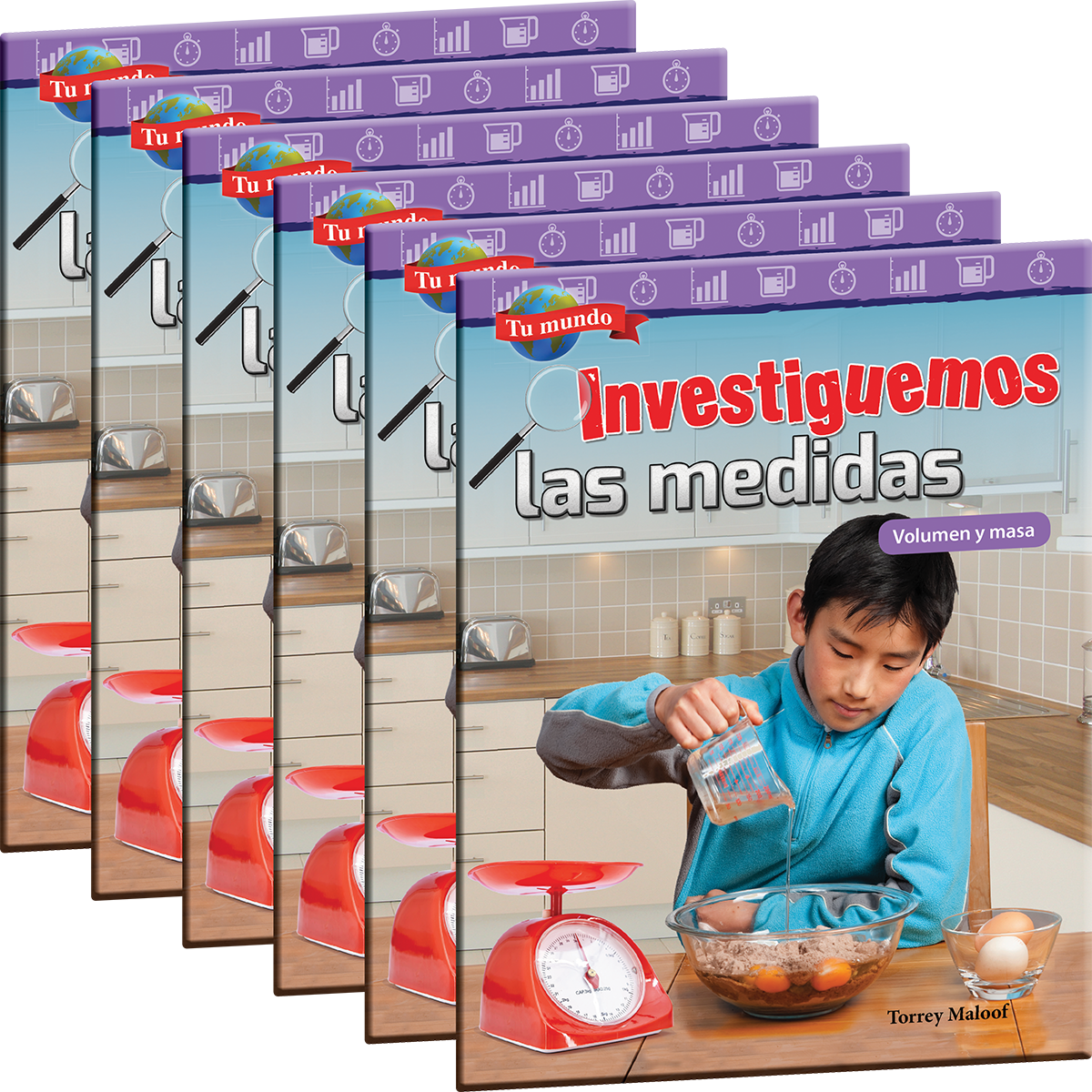 Tu mundo: Investiguemos las medidas: Volumen y masa 6-Pack