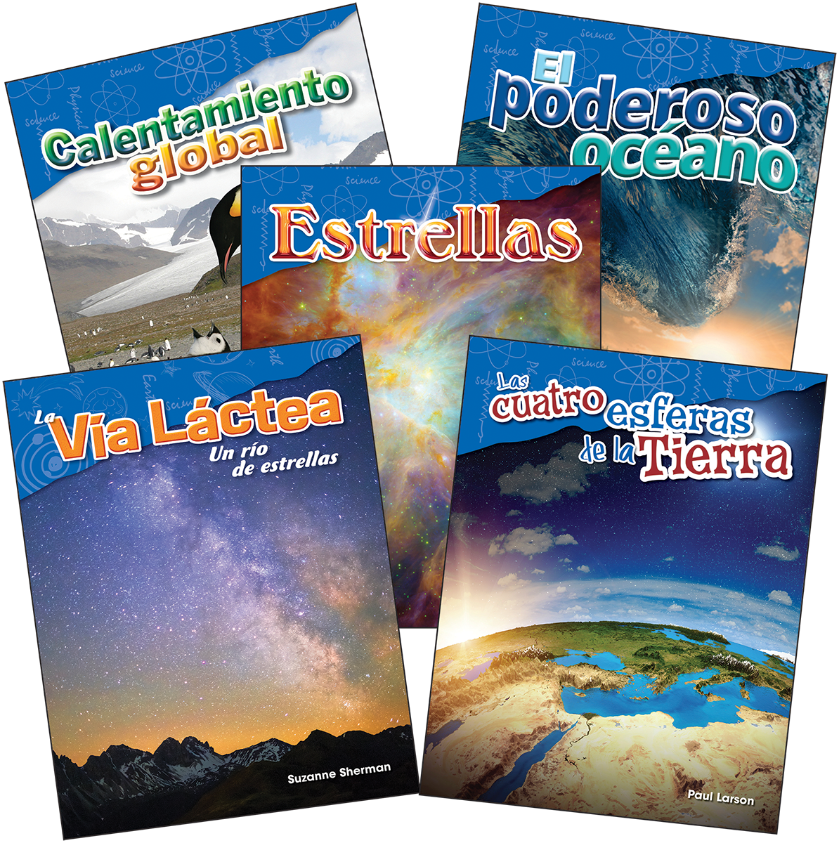 Earth and Space Science Grade 5 Spanish: 5-Book Set