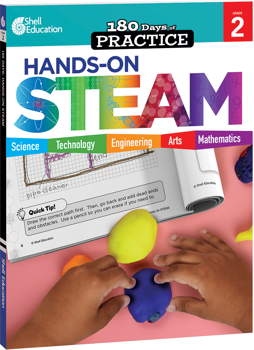 180 Days™: Hands-On STEAM for Grade 2 ebook