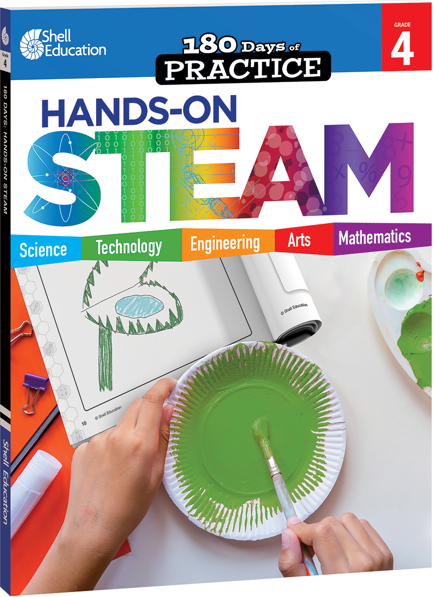 180 Days™: Hands-On STEAM for Grade 4 ebook