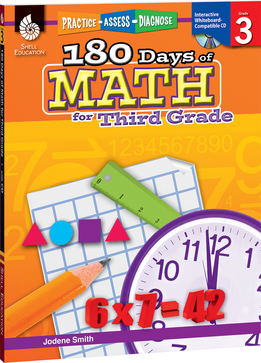 180 Days™: Math for Third Grade