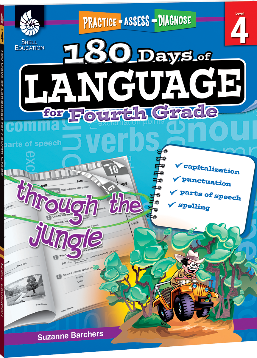 180 Days™: Language for Fourth Grade