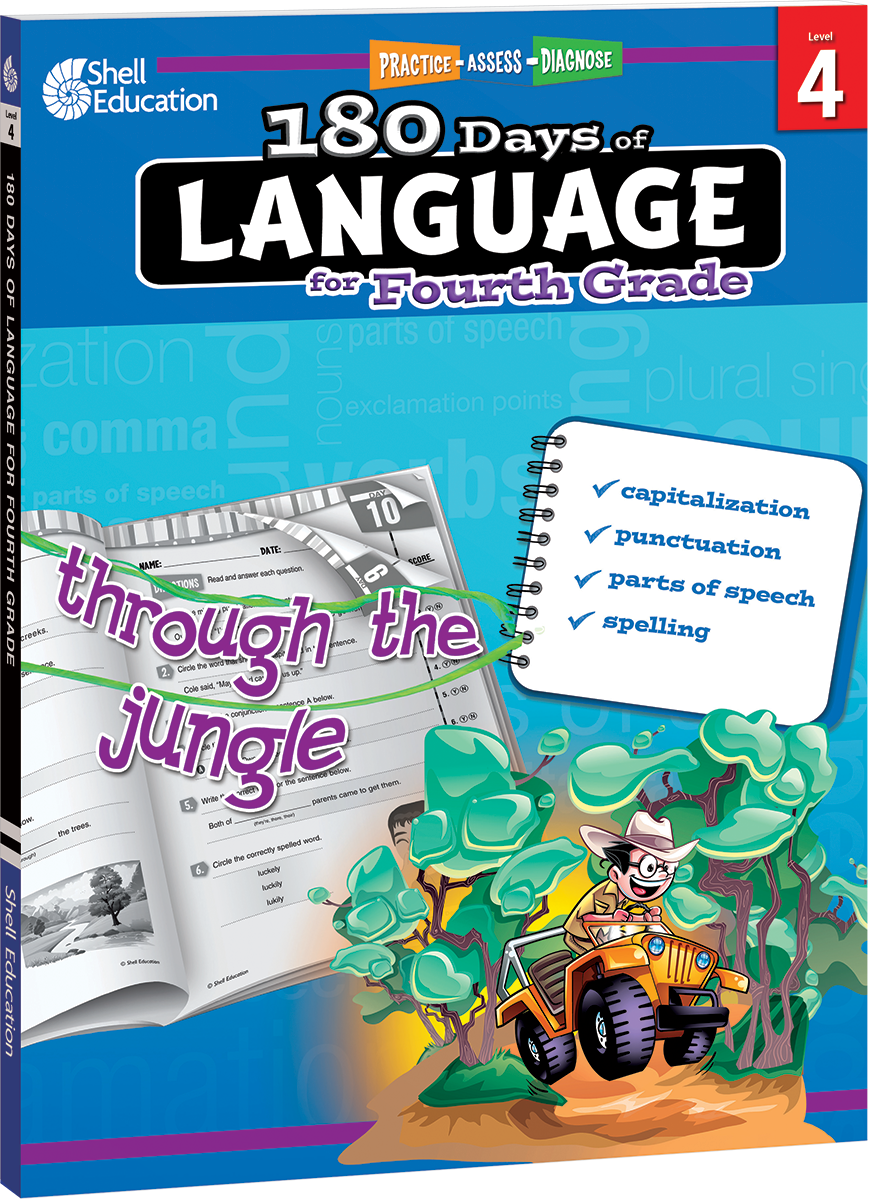 180 Days™: Language for Fourth Grade ebook