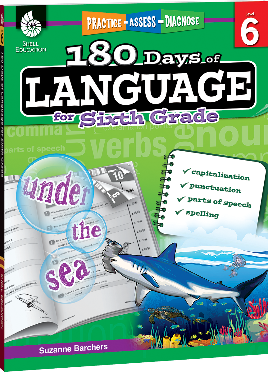 180 Days™: Language for Sixth Grade