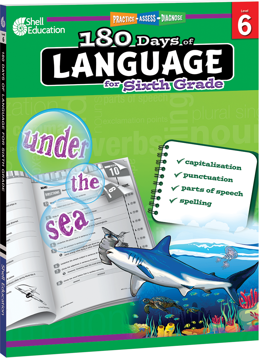 180 Days™: Language for Sixth Grade ebook