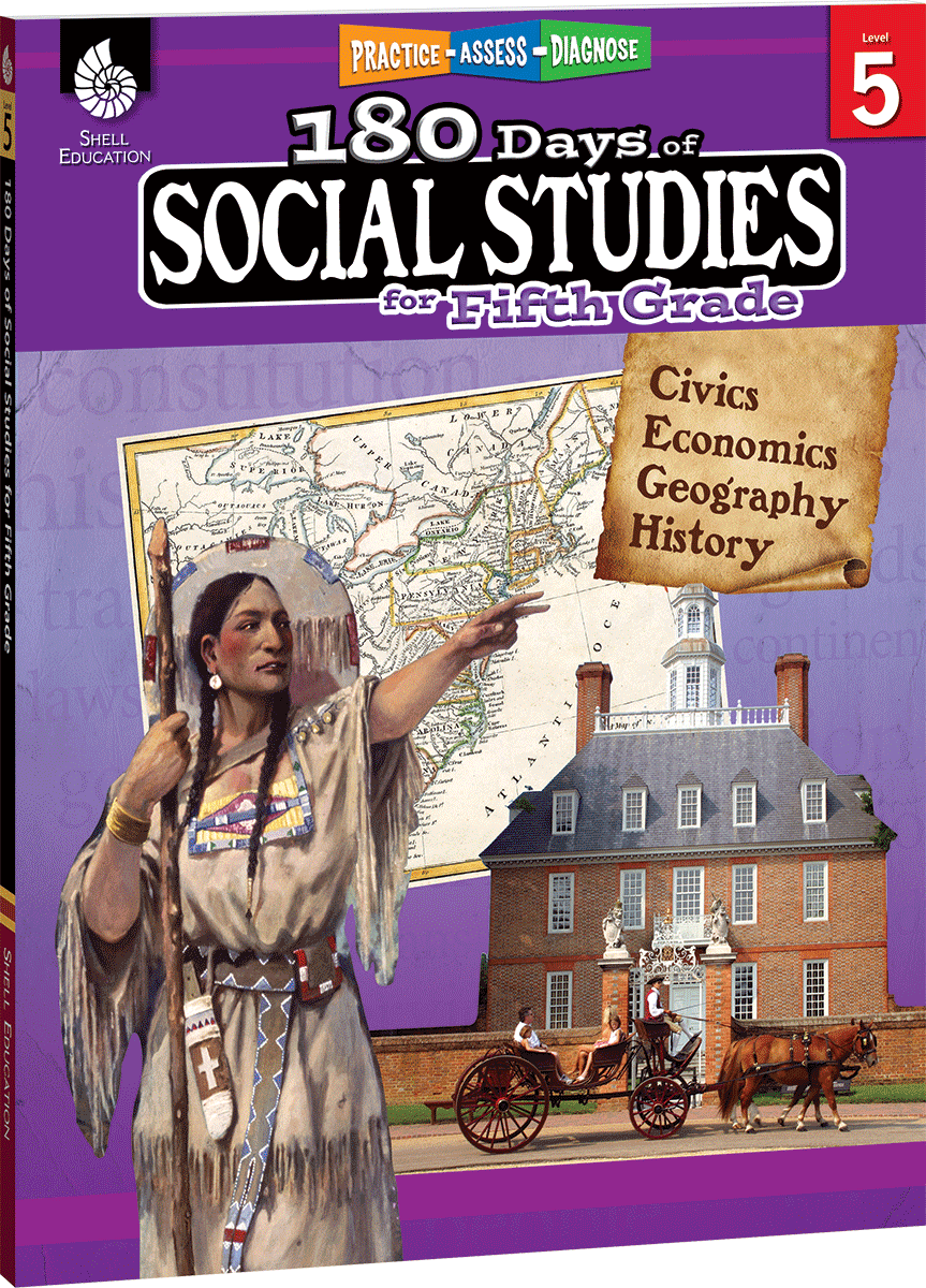 180 Days™: Social Studies for Fifth Grade