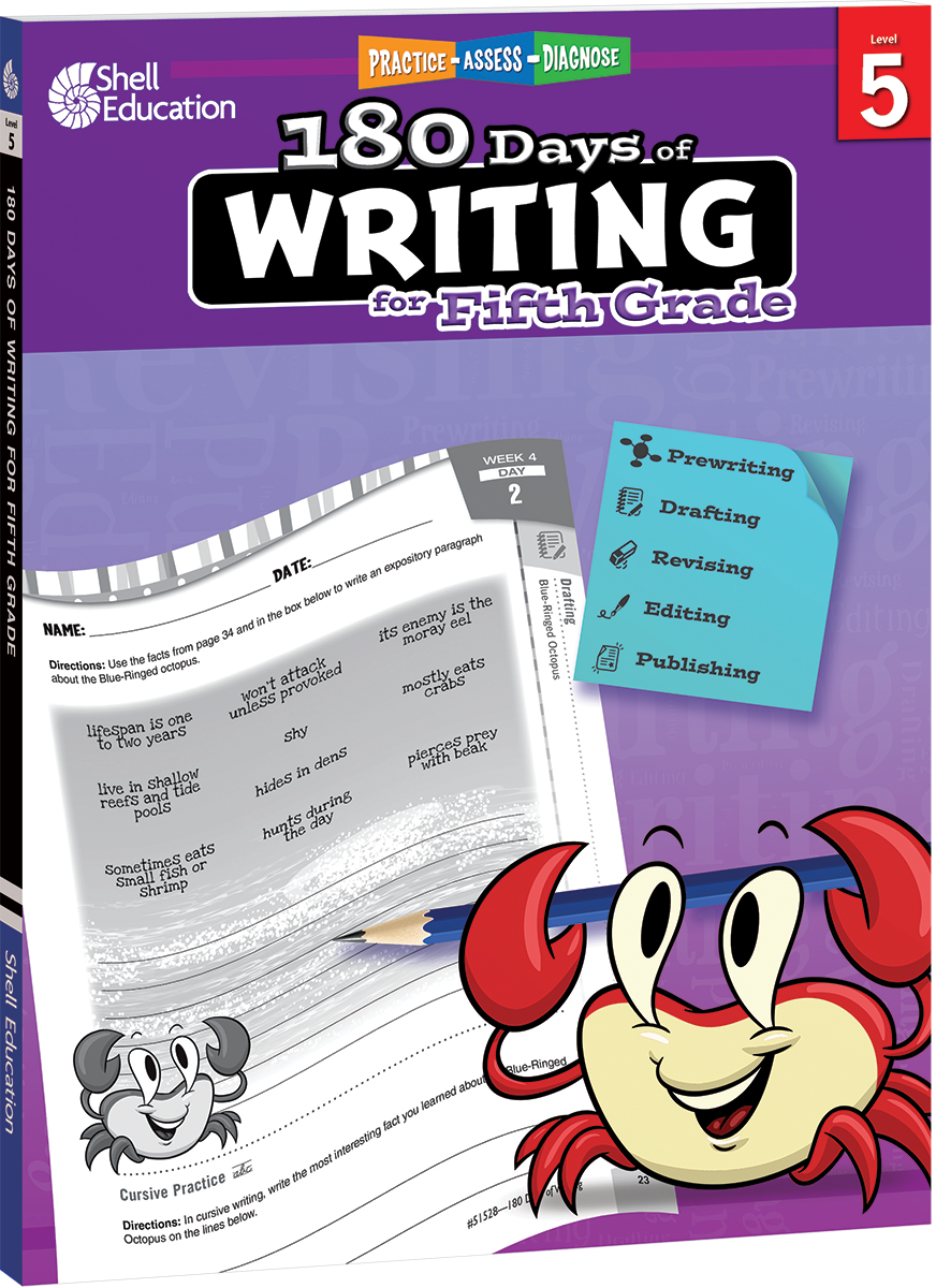 180 Days™: Writing for Fifth Grade ebook