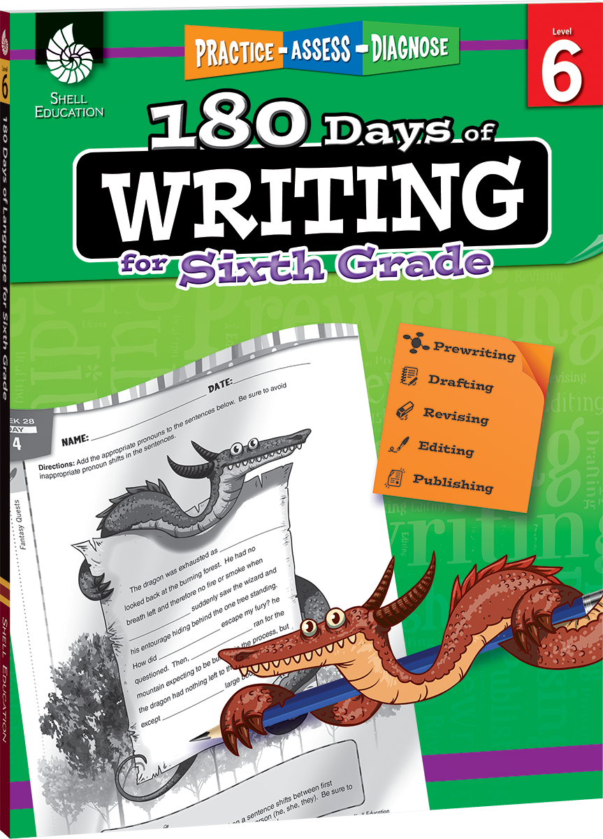 180 Days™: Writing for Sixth Grade